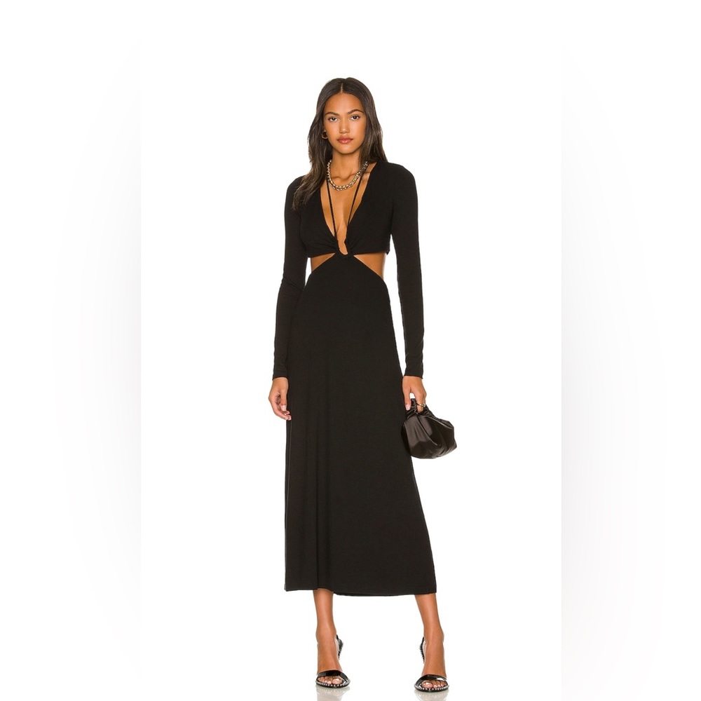 AFRM Bondi Dress in Noir